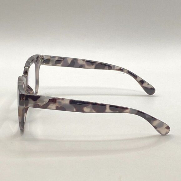 0852 Mona Reading Glasses 1.75 Round Square Eyeglasses Light Tortoise NWT - Picture 3 of 8
